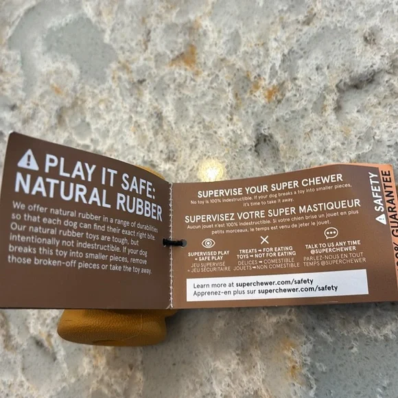 COPY - Bark Box super chewer dog toy (small 0-20lbs). - Picture 5 of 6